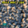 OGLE BWC   I    244