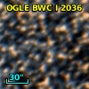OGLE BWC   I   2036
