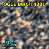 OGLE BWC   I   4381