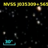 NVSS J035309+565431
