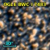 OGLE BWC   I   7483