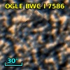 OGLE BWC   I   7586