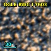OGLE BWC   I   7603