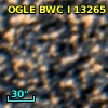 OGLE BWC   I  13265