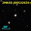 2MASS J00532624+4736037