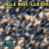 OGLE BWC   I  18309
