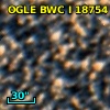 OGLE BWC   I  18754