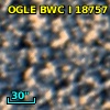 OGLE BWC   I  18757