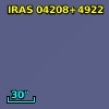 IRAS 04208+4922