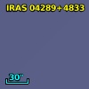 IRAS 04289+4833