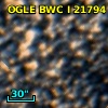 OGLE BWC   I  21794