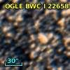 OGLE BWC   I  22658