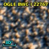 OGLE BWC   I  22767