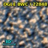 OGLE BWC   I  22848