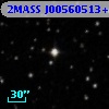 2MASS J00560513+4730422