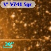 V* V741 Sgr