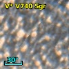 V* V740 Sgr