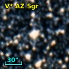 V* AZ Sgr