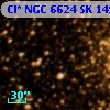 Cl* NGC 6624     SK    1497