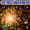 Cl* NGC 6624     SK    3129