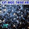 Cl* NGC 5897    FFB    1350