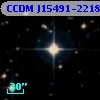 CCDM J15491-2218B