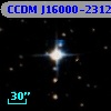 CCDM J16000-2312B