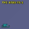 TYC 6783-75-1
