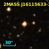 2MASS J16115633-2304051