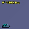 V* V860 Sco