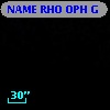 NAME RHO OPH G
