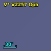 V* V2257 Oph