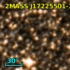 2MASS J17225501-2605101