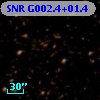 SNR G002.4+01.4