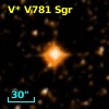 V* V781 Sgr