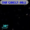 SNR G003.7-00.1