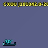 CXOU J181042.0-261103