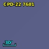 CPD-22  7681