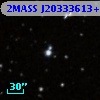 2MASS J20333613+6614092