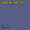 QSO B1504-167