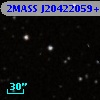 2MASS J20422059+6611389