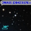2MASS J20423176+6622110