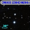 2MASS J20424694+6633183