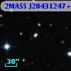 2MASS J20431247+6615505