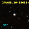 2MASS J20435633+6554150