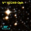 V* V2249 Oph