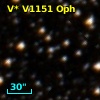 V* V1151 Oph