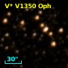 V* V1350 Oph