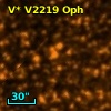 V* V2219 Oph