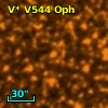 V* V544 Oph